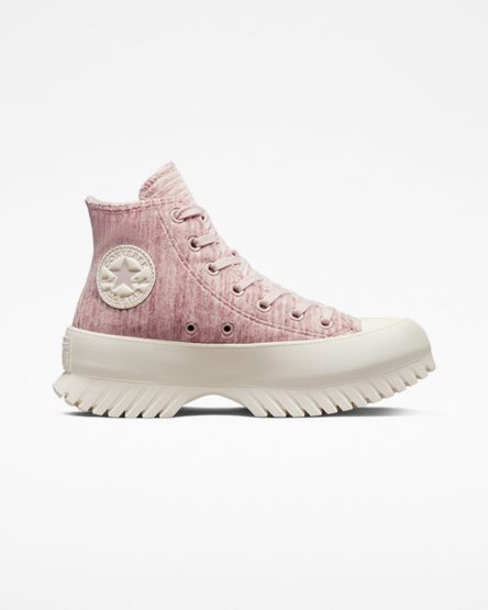 Pánské Boty Vysoké Converse Chuck Taylor All Star Lugged 2.0 Velour Šedé | CZ HPBQ98